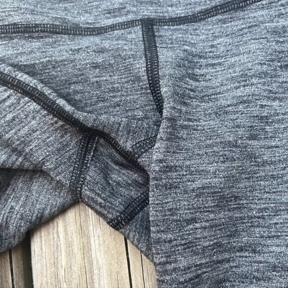 Athleta | Small | Space Dye Gray Chaturanga Mid-Rise Capri Cropped Yoga Leggings - Picture 9 of 10